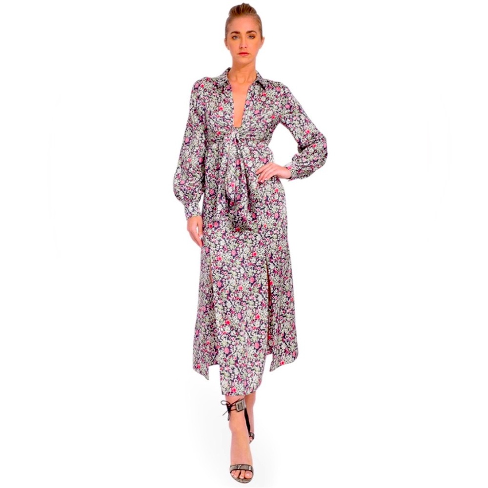 CINQ A SEPT TIE DRESS BRAND NEW